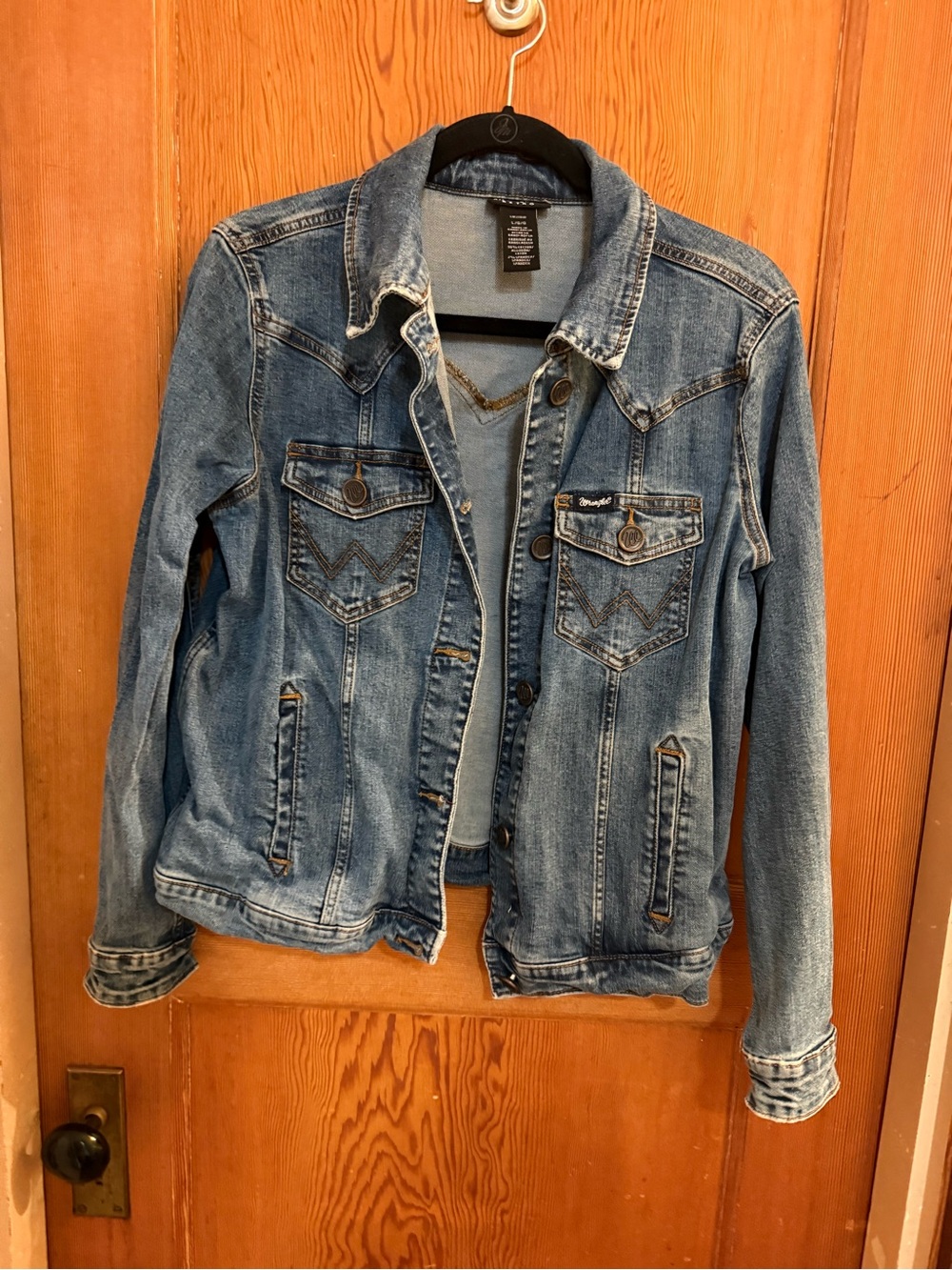 Wrangler Light Blue Denim Jean Jacket